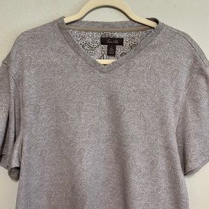 NWOT Men’s Tasso Elba Paisley Print shirt